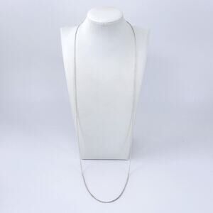 Estate Georg Jensen Sterling Silver 925 2.0mm Chain Necklace 31"-33"-35"